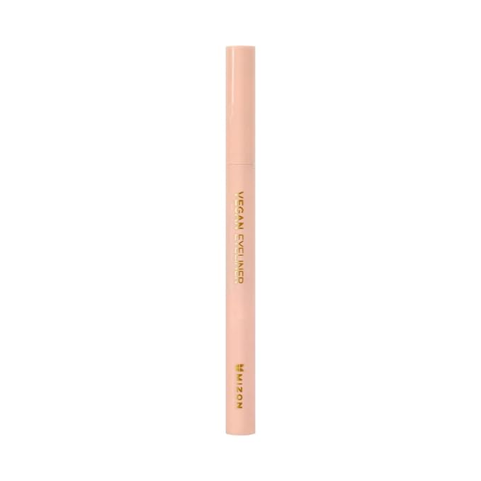 MIZON Liquid Vegan Eyeliner Long lasting Waterproof Smudge Proof sharp Tip Quick Dry Easy Cleansing Korean Make Up (0.02 Fl Oz)