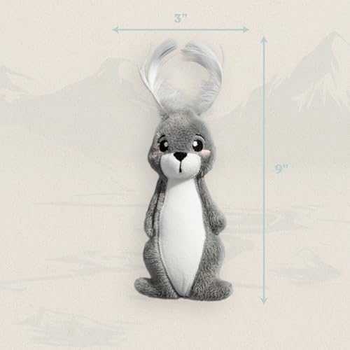 Premium Plush Cat Toy - Arctic Hare Cat Toy, Eco Friendly, Catnip