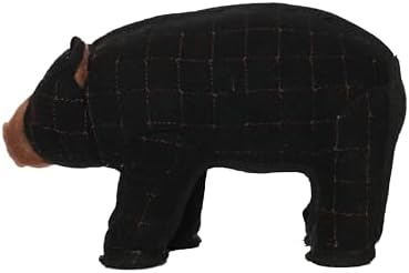 TUFFY - World's Tuffest Soft Dog Toy - Zoo Bear - Squeakers - Multiple Layers. Made Durable, Strong & Tough. Interactive Play (Tug, Toss & Fetch). Machine Washable & Floats