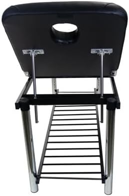 SKINACT Metal Frame Edition of Smart Massage/Facial Bed & Table +600lbs Black (Heavy Duty)