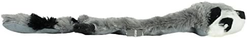 Hyper Pet Critter Skinz Raccoon Stuffless Dog Toy, Medium