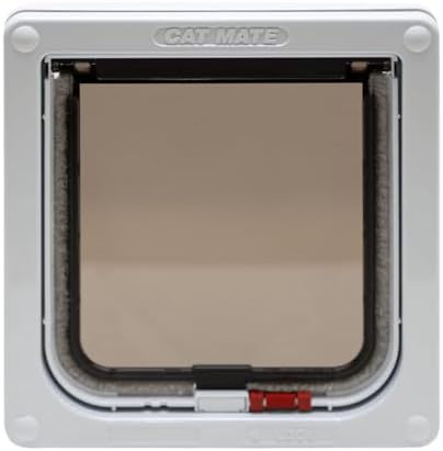 ANI Mate Inc/Cat Mate 304 Small Locking Cat Door Flap - White