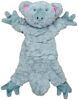 Jolly Pets Fat Tail Koala Plush Squeaky Dog Toy, Small