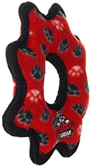 TUFFY® : Gear Ring Dog Toy: Ultra Durable Plush Toy with Multiple Layers & Reinforced Seams, Washable and Floats, Original Construction