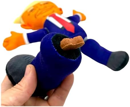 Trumpy Trump Dog Toy Funny Donald Stuffed Chew Toy