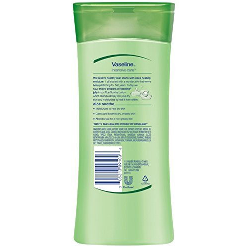 Vas Ic Lot Aloe 10z(New) Size 10z Vaseline Intensive Care Lotion Aloe 10z Ea