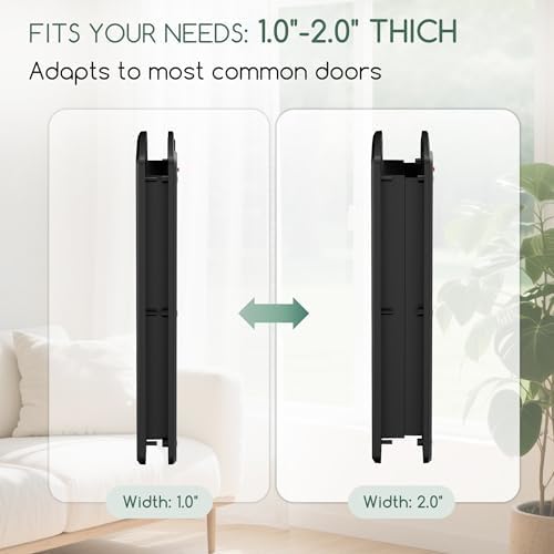 Large Cat Door with Sliding Lock Panel and Magnetic Flap