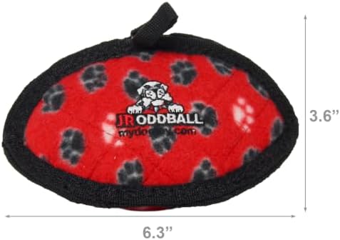 TUFFY® : 2 Pack Odd Ball Dog Toy: Ultra Durable Plush Toy with Multiple Layers & Reinforced Seams, Washable and Floats, Original Construction