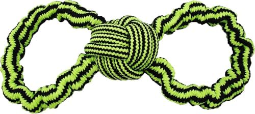 Jolly Pets Knot-N-Chew Gentle Tugger Bungee Rope Toy, Large/X-Large