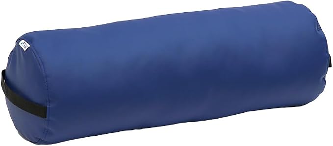 Fluffy Massage Bolster Full Round 26" x 9" (Blue)