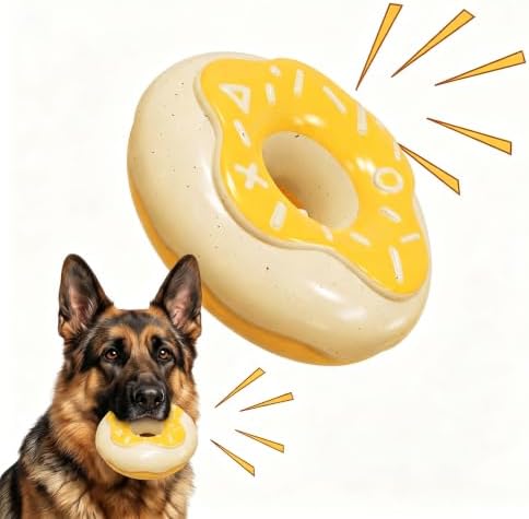 Squeaky Dog Chew Toys, Interactive Tough Indestructible Dog Toys for Aggressive Chewers, Medium to Large Dogs, Indoor & Outdoor Use