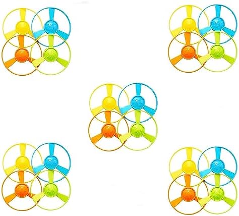 Cat Fetch Toy, Interactive Flying Cat Toy with 20 Propellers,Kitten Tracks Toy for Training Hunting Chasing(only Flying Propellers)