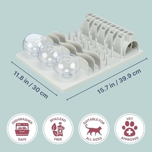 Trixie XXL Fun Board for Cats, 5 Activity Treat Puzzle
