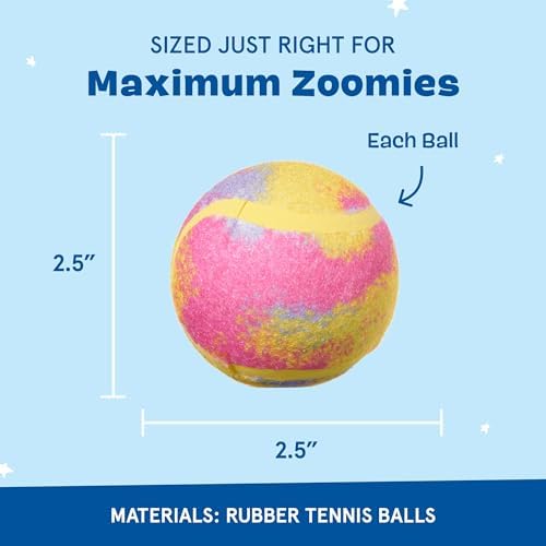 BarkBox Bath Bomb 3-in-1 Interactive Rubber Dog Toy Balls - for Dogs