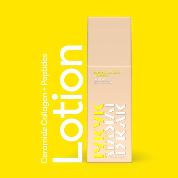 MAKARI IYKYK Ceramide Collagen + Peptides Body Toning Cream 2 Pack | Firming Body Lotion for Women | Supports Radiance & Supple-Looking Skin | Vegan | Fragrance-Free | Paraben & Sulfate-Free