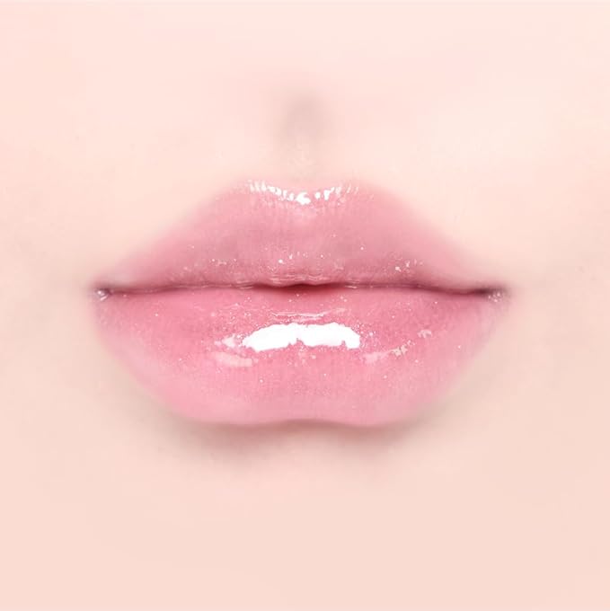 DINTO (Peter & Wendy Collection Pearl-Kissed Plumping Lip Glacé - Moisturizing Lip Gloss with Soft Pearl Shine, Lightweight Texture, Cooling Lip Treatment, Long-Lasting Hydration (125 Wendy, 4ml)