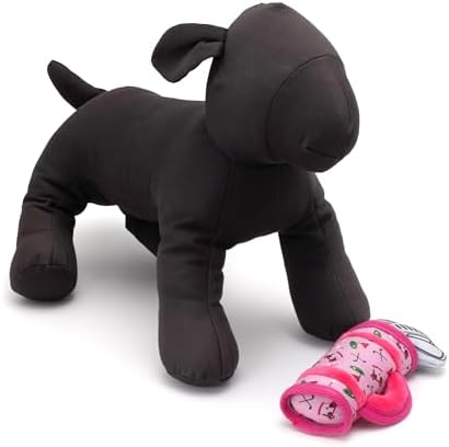 The Worthy Dog Icons Pattern Tough Plush Squeaky Dog Toy, Golf Bag
