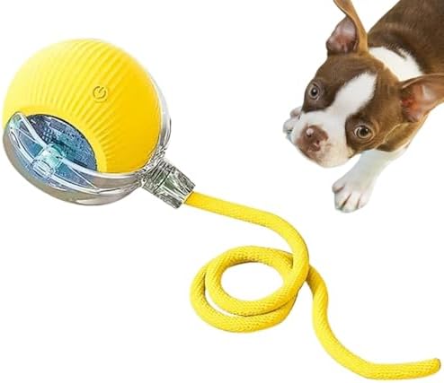 Interactive Rolling Dog Ball, Chewie Viral Rolling Ball, Chewie Ball for Dogs, Interactive Dog Smart Ball Toy, Smart Automatic Rolling Pet Ball for Dog Cat