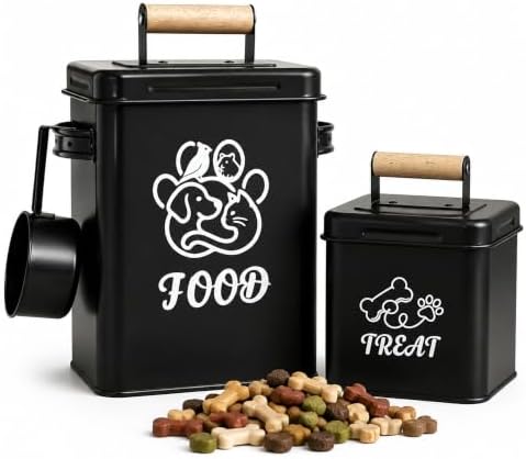 Airtight Dog Treat Container Set of 2