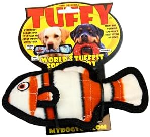TUFFY® - 2 Pack Original : Fish Dog Toy : : Ultra Durable Plush Toy with Multiple Layers & Reinforced Seams, Washable and Floats, Original Construction