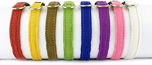 Hemp Cat Collars (Dusty Red Rose)