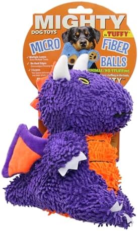 MIGHTY® 2 Pack Microfiber Medium Dragon Dog Toys