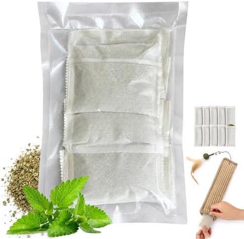10 Pack Large 9g Catnip Refill Pouches for Cat Toys