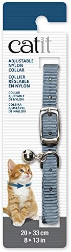 Catit Nylon Adjustable Cat Collar, Blue