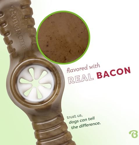 Benebone Pawplexer Treat Dispensing Puzzle Toy, Real Bacon, Medium