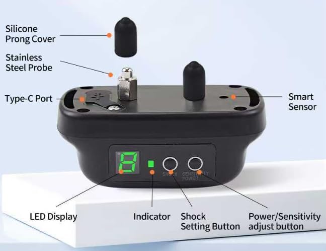 Dog Bark Collar, Smart Anti Barking Training Collar