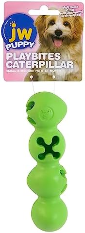 JW Playbites Caterpillar Treat Dispenser Toy (Pack of 2)