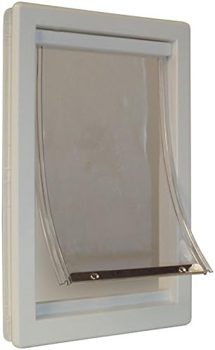 IDEAL PET PRODUCTS SINCE 1979 Perfect Pet Soft Flap Cat Door with Telescoping Frame, Medium, 7" x 11.25" Flap Size