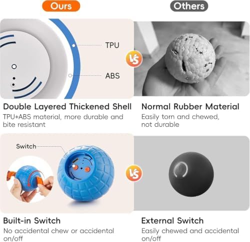 Potaroma Interactive Dog Toy Touch Activated