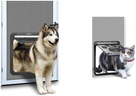 Ownpets Pet Screen Door for Dogs& Cats,Self Closing Function
