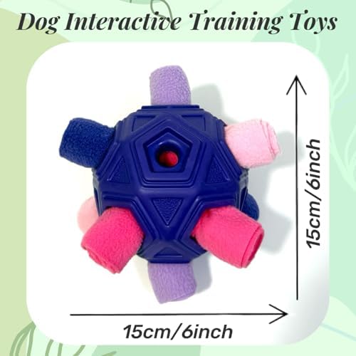 Interactive Snuffle Ball for Dog Toys Unbreakable Upgrade Ball Toy