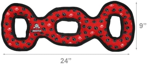 TUFFY® Ultimate 3WayTug Ultra Durable Plush Dog Toy