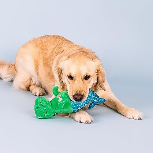 Fringe Studio Plush Dog Toy, Mer-Rex, Pet Shop Collection (314291)