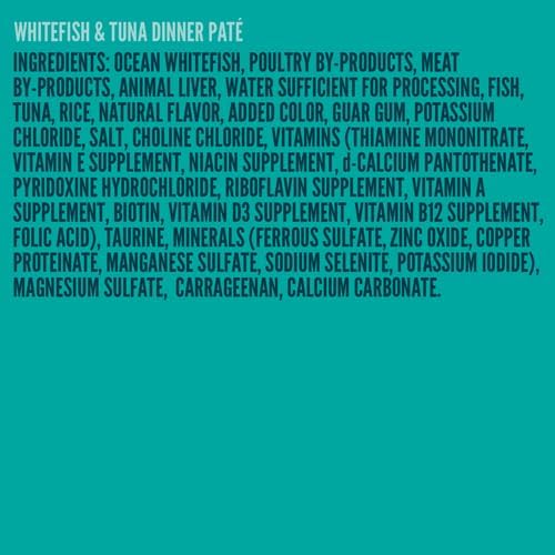 A Strong Heart Cat Food, Whitefish & Tuna Paté, 5.5oz, 24pk | Real ocean whitefish & tuna, paté texture, made in USA, all life stages
