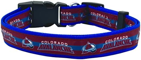 Pets First NHL Collar for Dogs & Cats. Adjustable, Cute, & Stylish! The Ultimate Hockey Fan Collar!