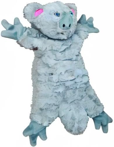 Jolly Pets Fat Tail Koala Plush Squeaky Dog Toy, Small