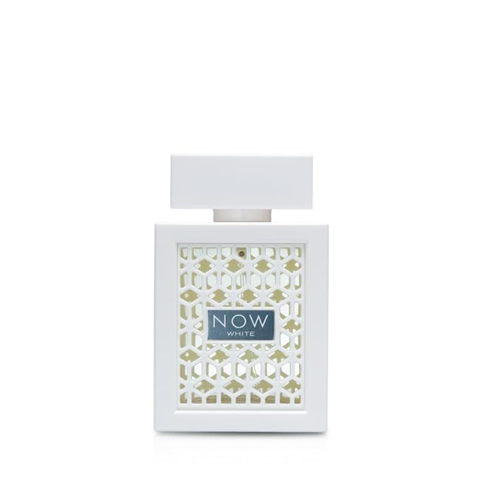 Lattafa Rave Now White Eau de Parfum Spray for Unisex, 3.4 Ounce