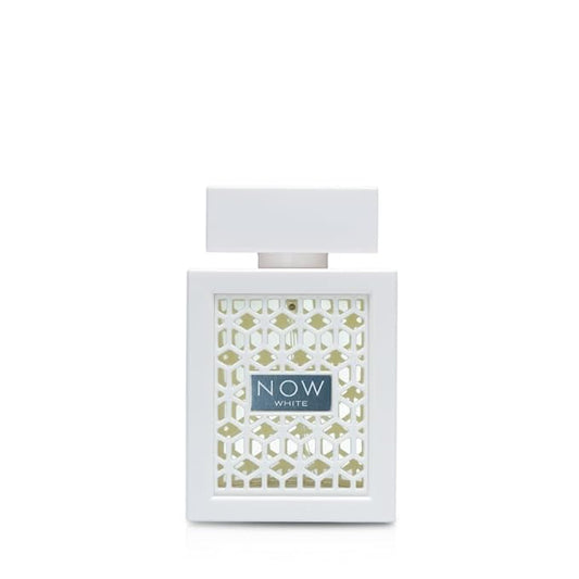 Lattafa Rave Now White Eau de Parfum Spray for Unisex, 3.4 Ounce