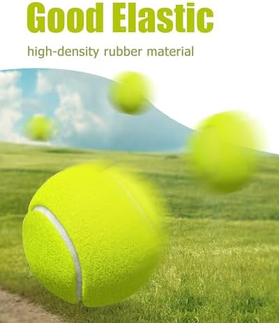 2-inches Interactive Dog Tennis Balls for Exercise and Training