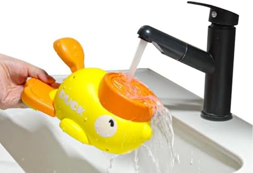 Interactive Dog Toys, Duck Shape Dog Slow Feeder Puzzle Toy, 2 in 1 Interactive Slow Feeder for Cat, Pet Treat Food Dispenser, Pet Feeding Tool for Enrichment, Reduces Bloating & Training