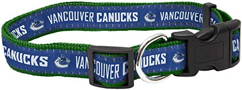 Pets First NHL Collar for Dogs & Cats. Adjustable, Cute, & Stylish! The Ultimate Hockey Fan Collar!