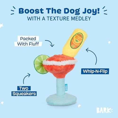 BarkBox Bulldog Barkarita Interactive Plush Dog Toy