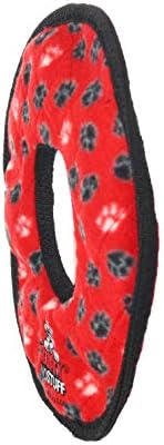 TUFFY® : No Stuff Ring Dog Toy: Ultra Durable Plush Toy with Multiple Layers & Reinforced Seams, Washable and Floats, Original Construction