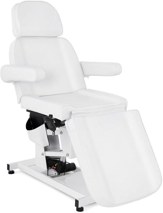 Artist hand 3 Motor Electrical Facial Bed for Esthetician 110V Massage Table Beauty Bed Medical Aesthetic Tattoo Chair with Rotatable Armrests