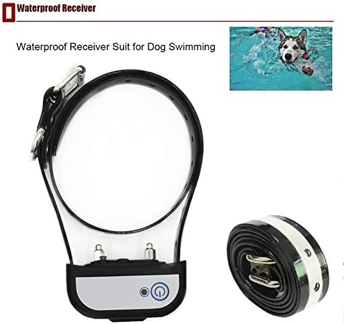 Dog Fence Wireless & Training Collar 2 in 1 System,Safe Outdoor Electric Pet Containment System,Beep/Vibration/Shock Collars with Remote, Waterproof and Rechargeable Transmitter and Collar,for1dog
