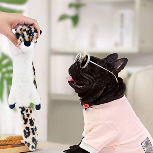 SHARLOVY Dog Squeaky Toy No Stuffing 6 Pack, Dog Toys Crinkle for Puppy